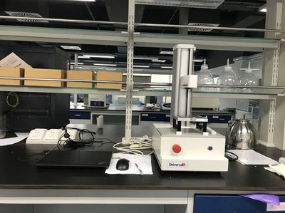 新加坡國立大學Universal TA研究型質構儀安裝培訓完成