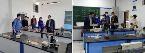 副校長(zhǎng)于濤率隊(duì)督查數(shù)理學(xué)院本科教學(xué)